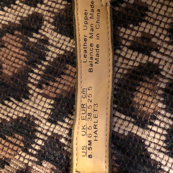 Franco Sarto Harlet 3 - Perforated Suede Sandal w/Block Heel - Olive, Size 8.5 - Picture 6 of 6